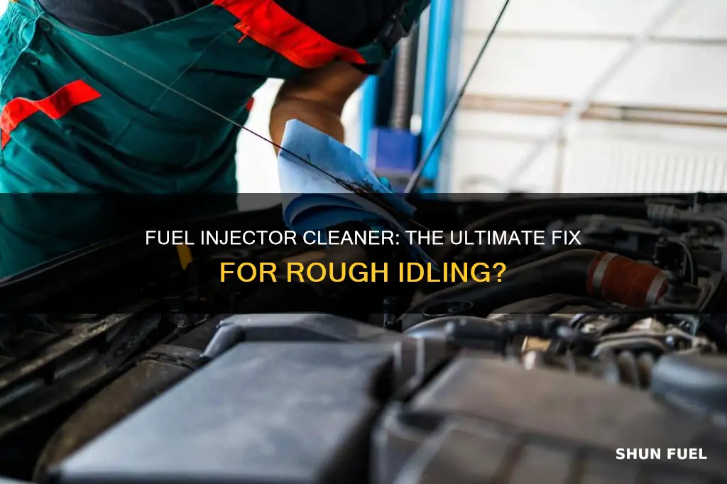 can using fuel injector cleaner fix a rough idling car