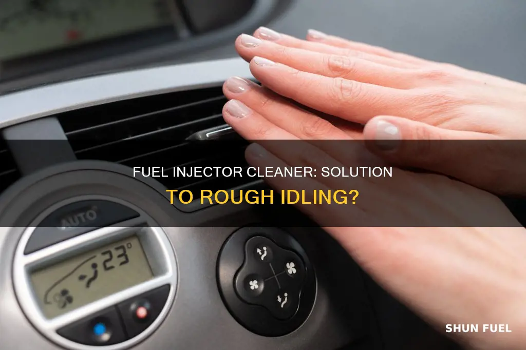 can using fuel injector cleaner fix a rough idling car