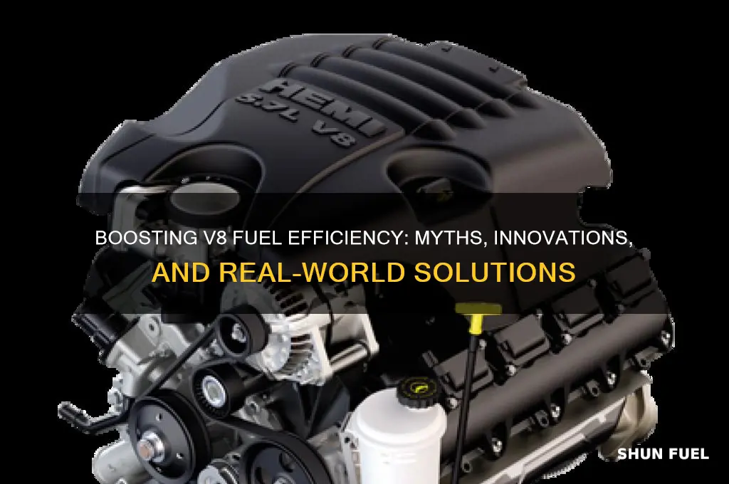 can v8 engine be more fuel-efficient