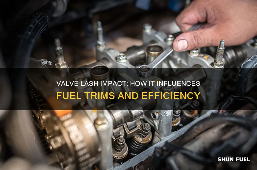 can valve lash effect fuel trims