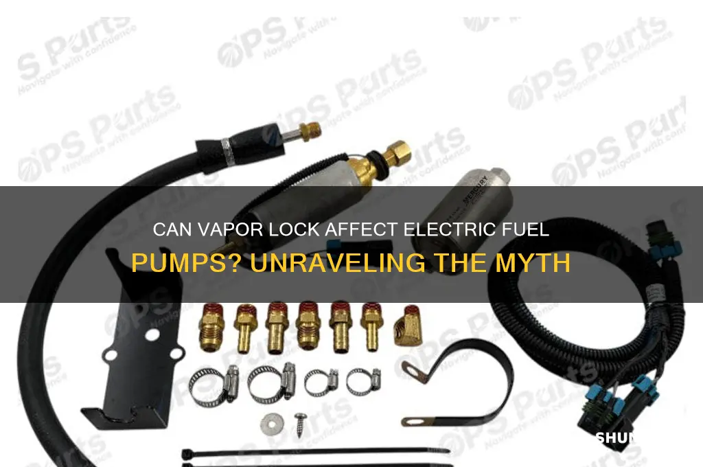 can vapor lock occur with electric fuel pump