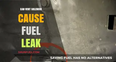 Can a Faulty Vent Solenoid Cause a Fuel Leak?