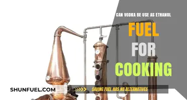 Can Vodka Replace Ethanol as a Cooking Fuel? Exploring the Possibility