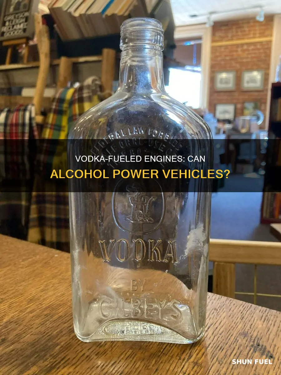 can vodka fuel tanks