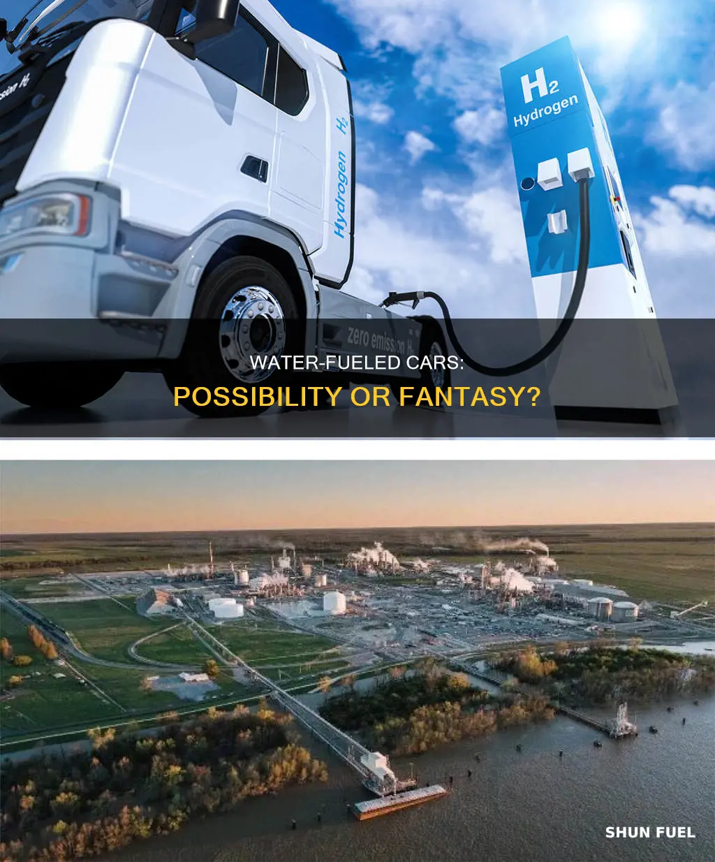 can water be used as fuel for cars