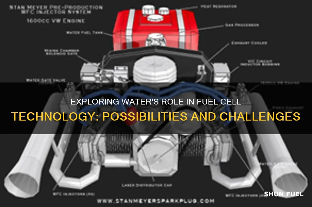 can water be used in fuel cell
