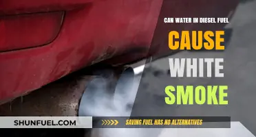 How Water in Diesel Fuel Produces White Smoke