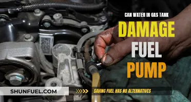 Water in Your Gas Tank: Fuel Pump Damage?