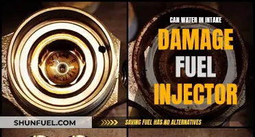 Water and Fuel: Injector Damage from Water Intake