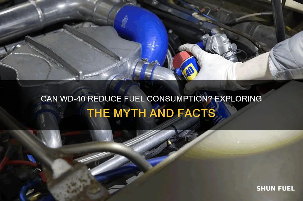 can wd 40 lower fuel consumption