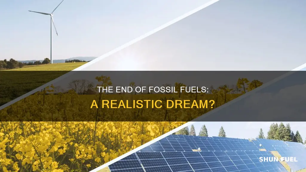 can we ever completely get rid of fossil fuels