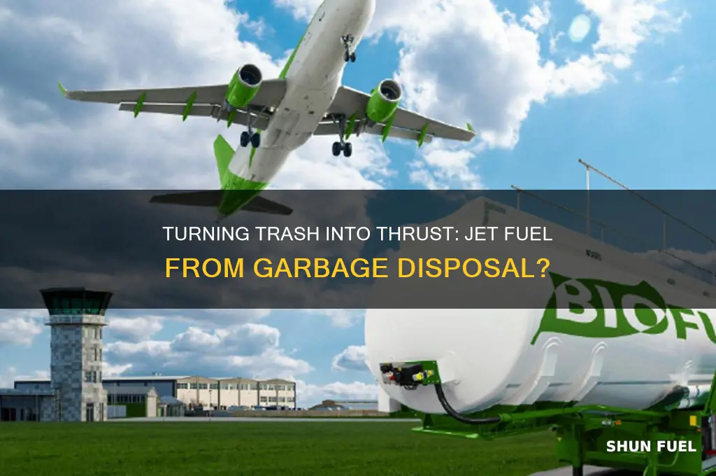 can we make jet fuel out of common garbage disposal