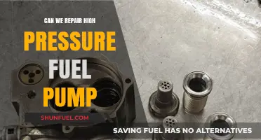 Repairing High Pressure Fuel Pumps: DIY or Professional Fix?