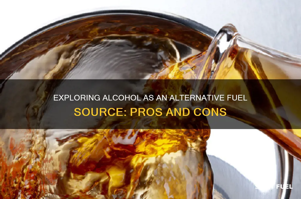 can we use alcohol as fuel