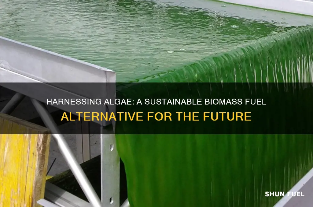 can we use algae for bipmass fuel