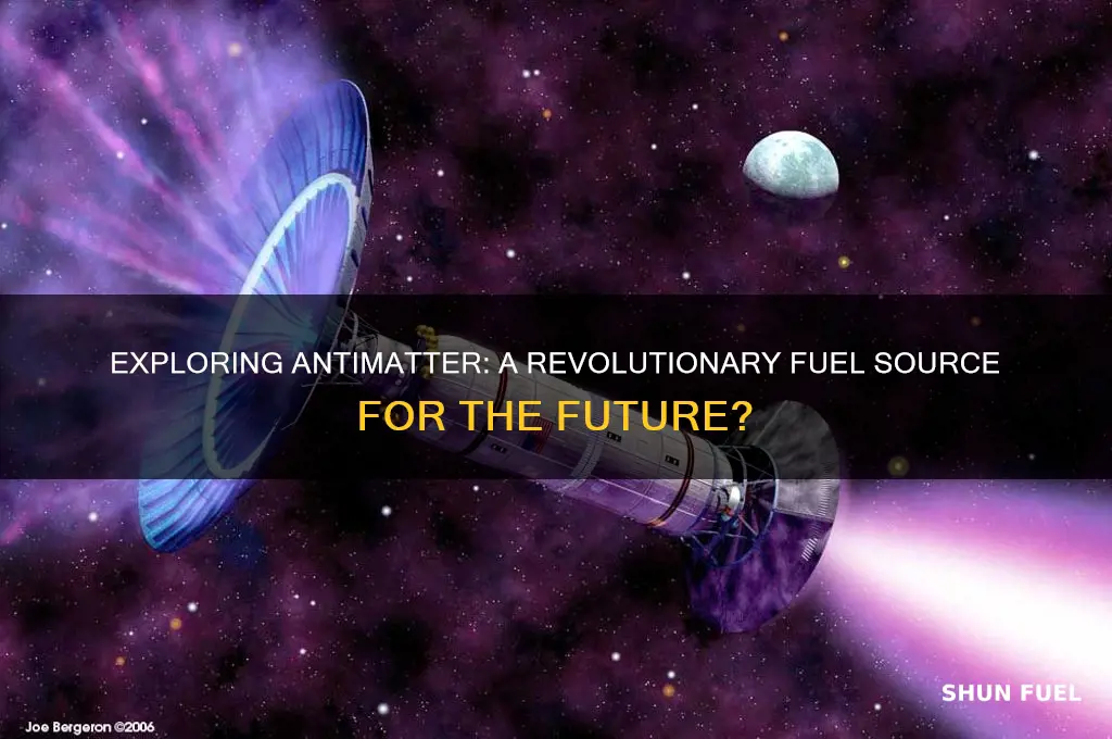 can we use antimatter as fuel
