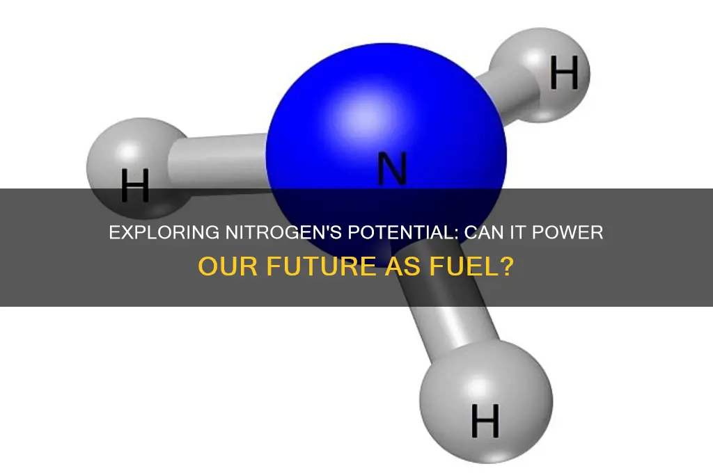 can we use nitrogen as fuel