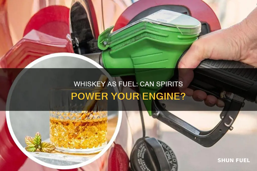 can whiskey fuel an engine