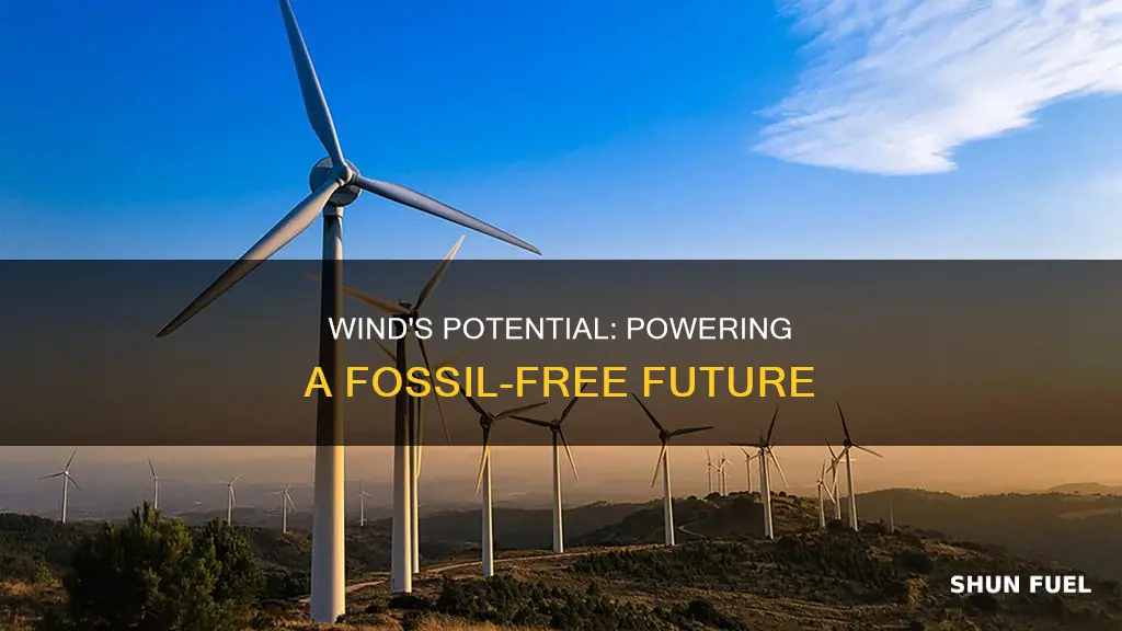 can wind power replace fossil fuels