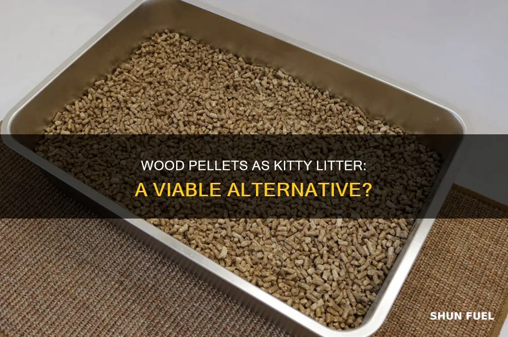 can wood fuel pellets be used as kitty litter