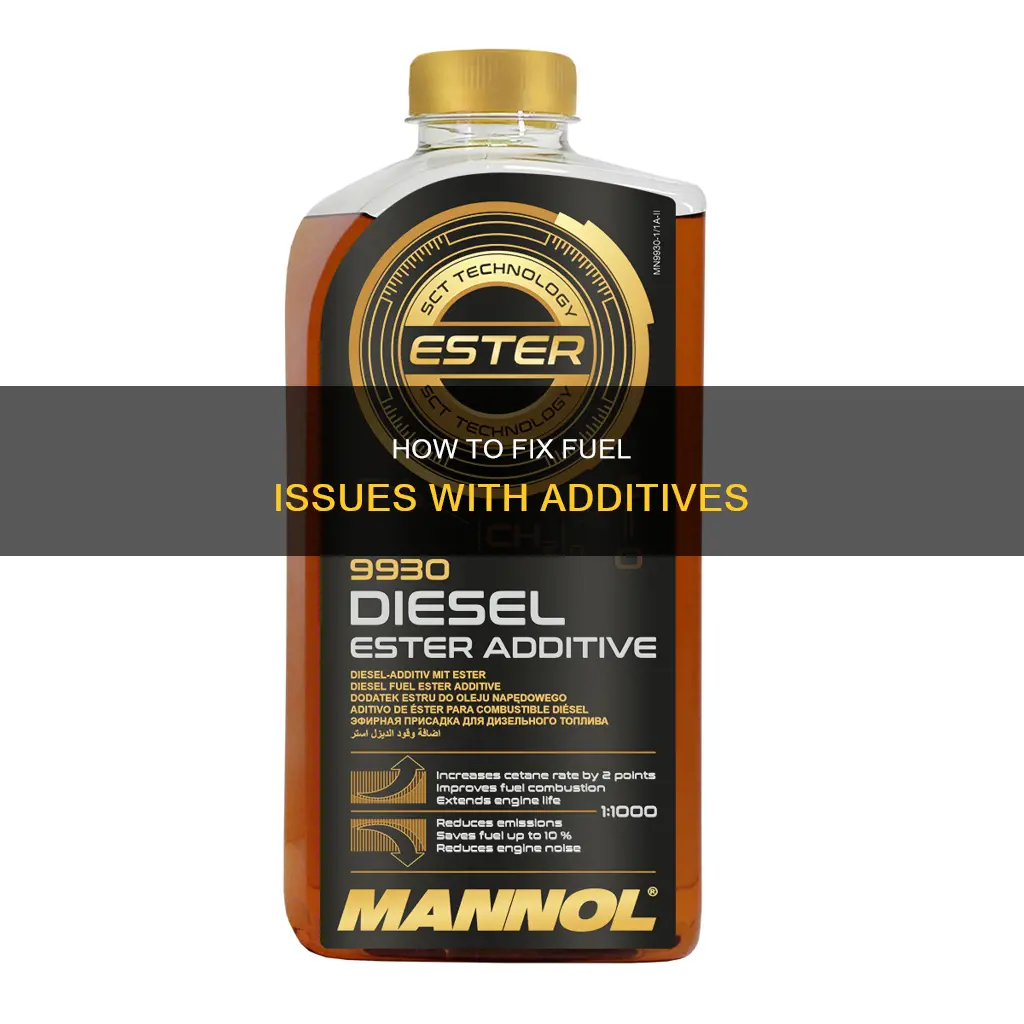 can you add diesel additive after adding fuel