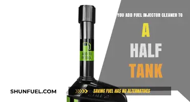 Adding Fuel Injector Cleaner to a Half Tank: Best Practices