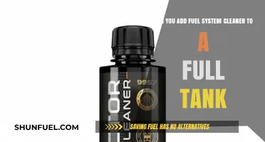 Adding Fuel System Cleaner to a Full Tank: Benefits and Best Practices