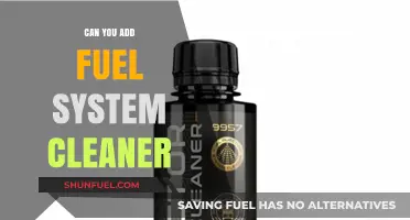Boost Engine Performance: Can You Add Fuel System Cleaner?