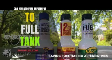 Fuel Treatment: Can You Add to a Full Tank?