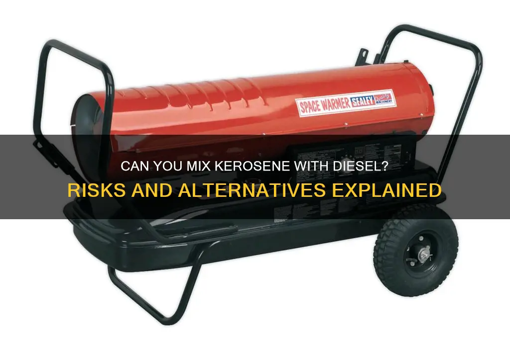 can you add kerosene to diesel fuel