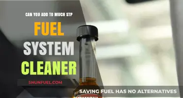 When to Stop: STP Fuel System Cleaner