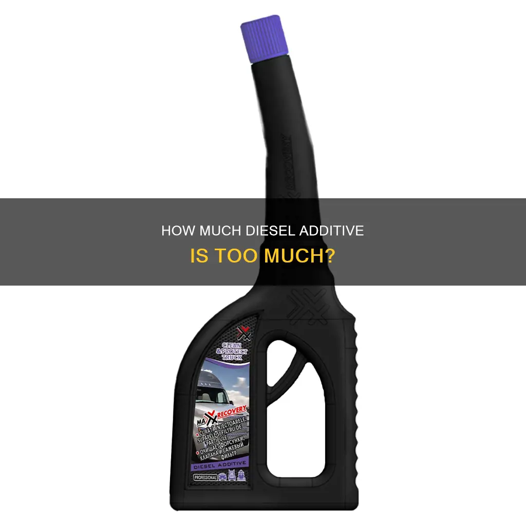 can you add too much diesel fuel additive