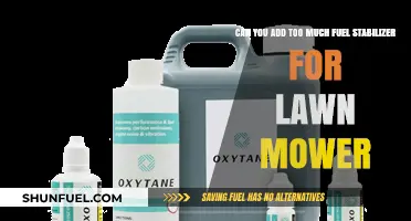 The Right Amount of Fuel Stabilizer for Your Lawn Mower