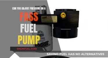 Adjusting Fass Fuel Pump Pressure: Can It Be Done?