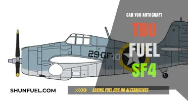 Autocrafting TBU Fuel in SF4: A Comprehensive Guide