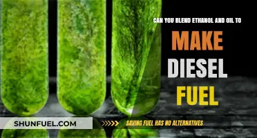 Making Diesel Fuel: Blending Ethanol and Oil?