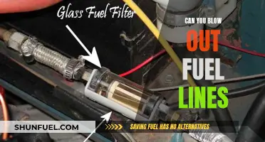 Exploring the Possibility: Can You Blow Out Fuel Lines?