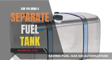 Traveling with a Separate Fuel Tank: Is it Allowed?