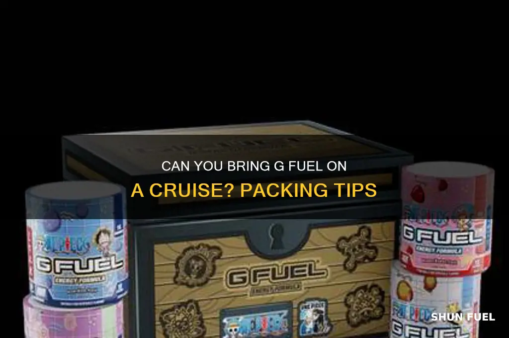 can you bring g fuel on a cruise