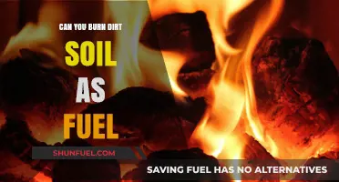 Burning Dirt Soil as Fuel: A Viable Alternative Energy Source?