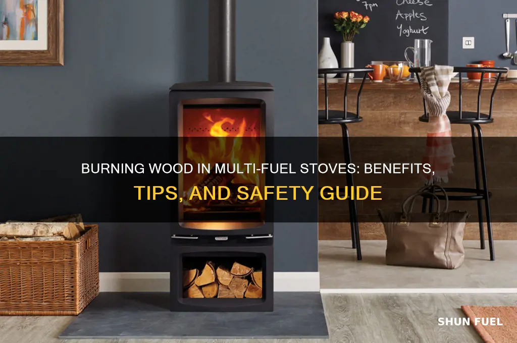 can you burn wood in a multi fuel stove