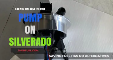 Replacing Just the Fuel Pump on a Silverado: Is It Possible?