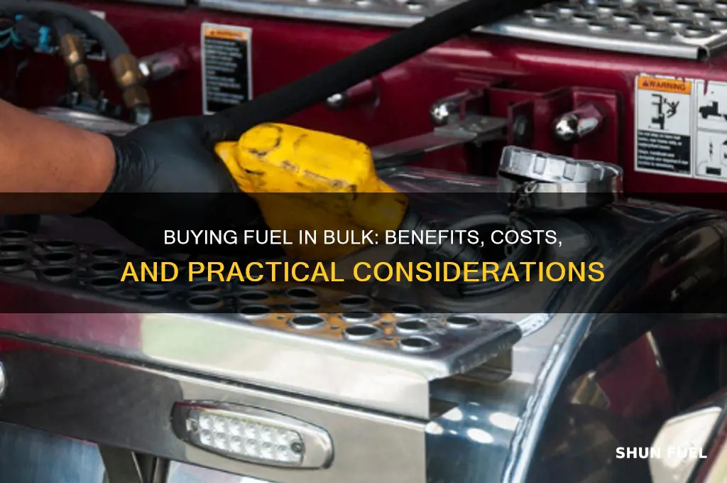 can you buy fuel in bulk