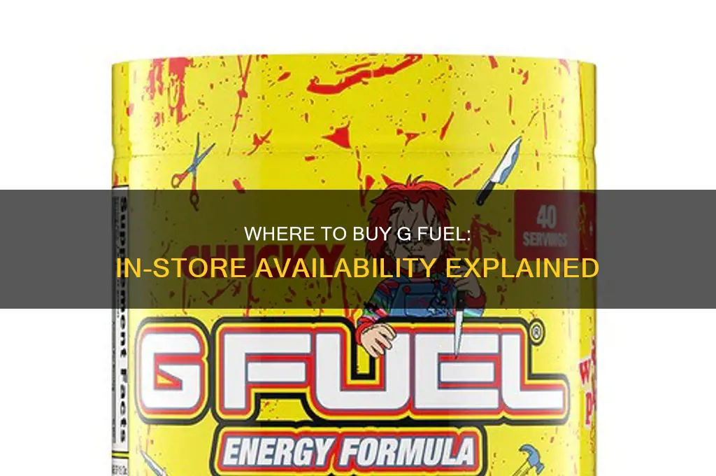 can you buy g fuel at stores