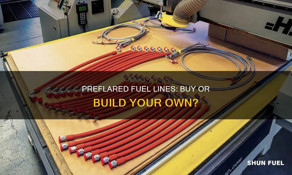 can you buy preflared fuel lines