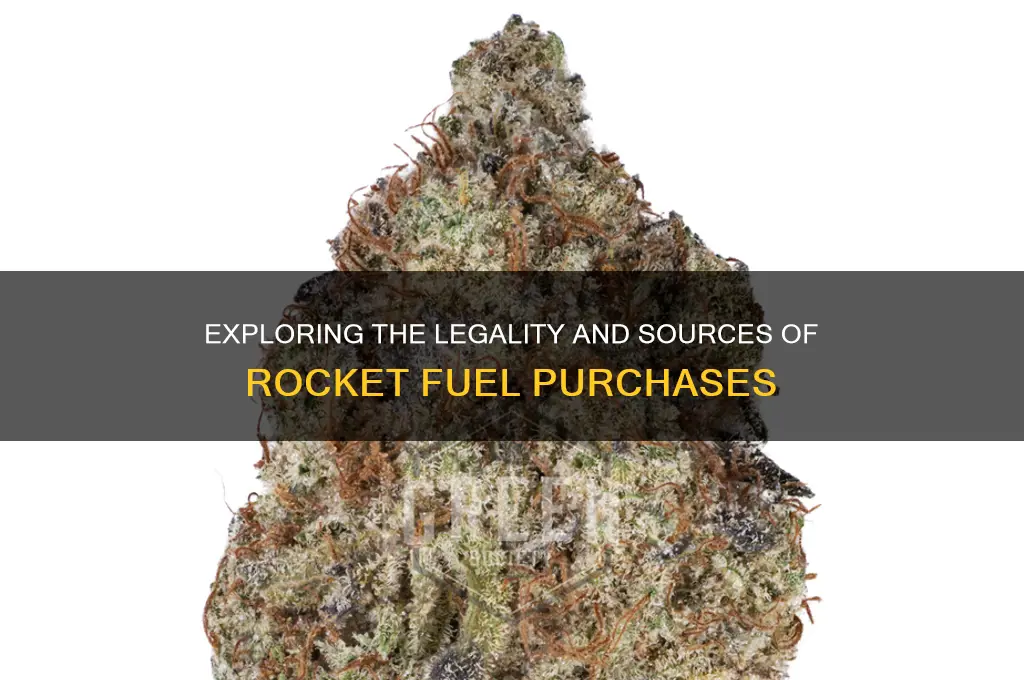 can you buy rocket fuel