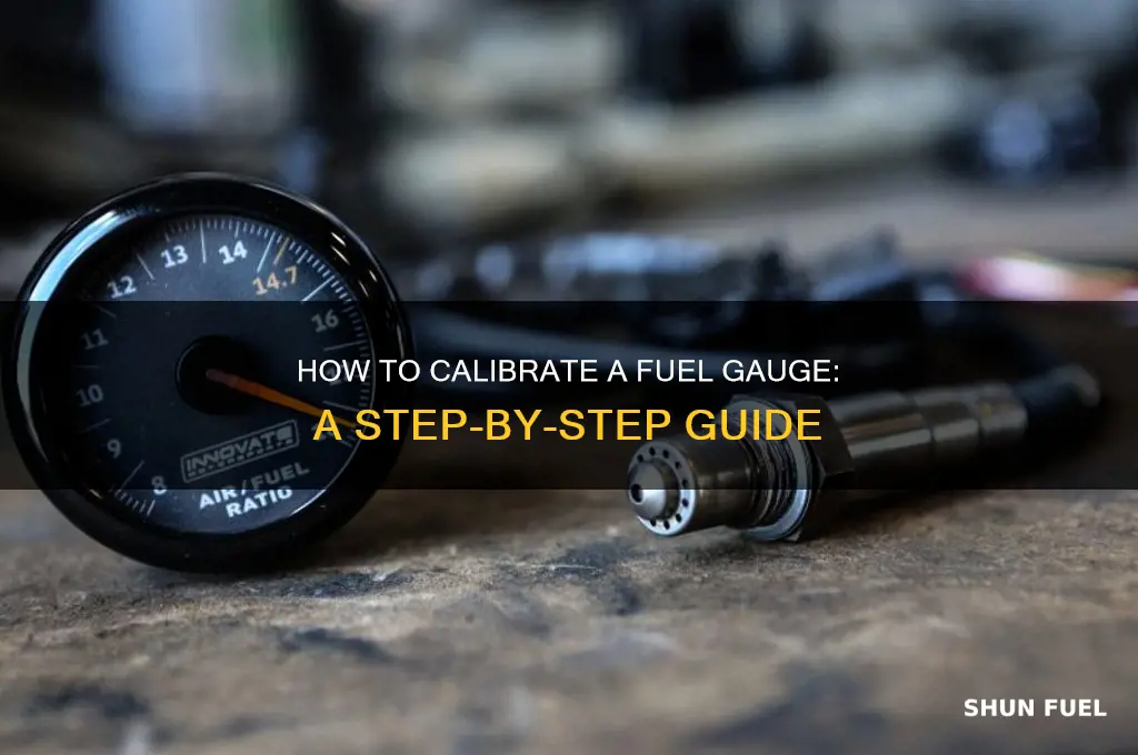 can you calibrate a fuel gauge