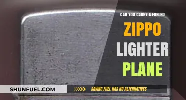 Can You Carry a Fueled Zippo Lighter on a Plane?
