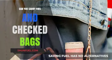 Traveling with Fuel and Checked Bags: What Airlines Allow
