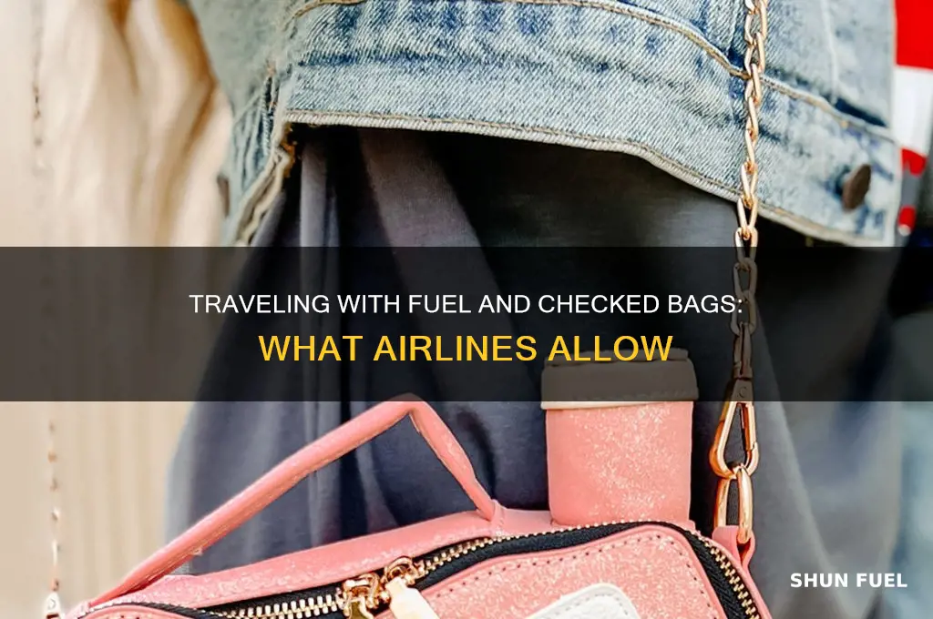 can you carry fuel and checked bags